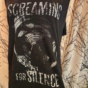 DONATED - Screaming for Silence muscle tank